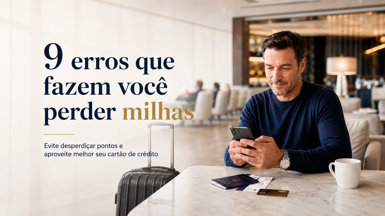 9 erros que fazem voce perder milhas 3