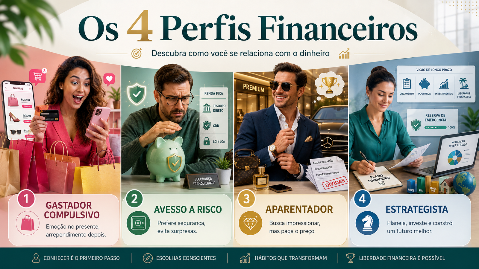 os 4 perfis financeiros 2