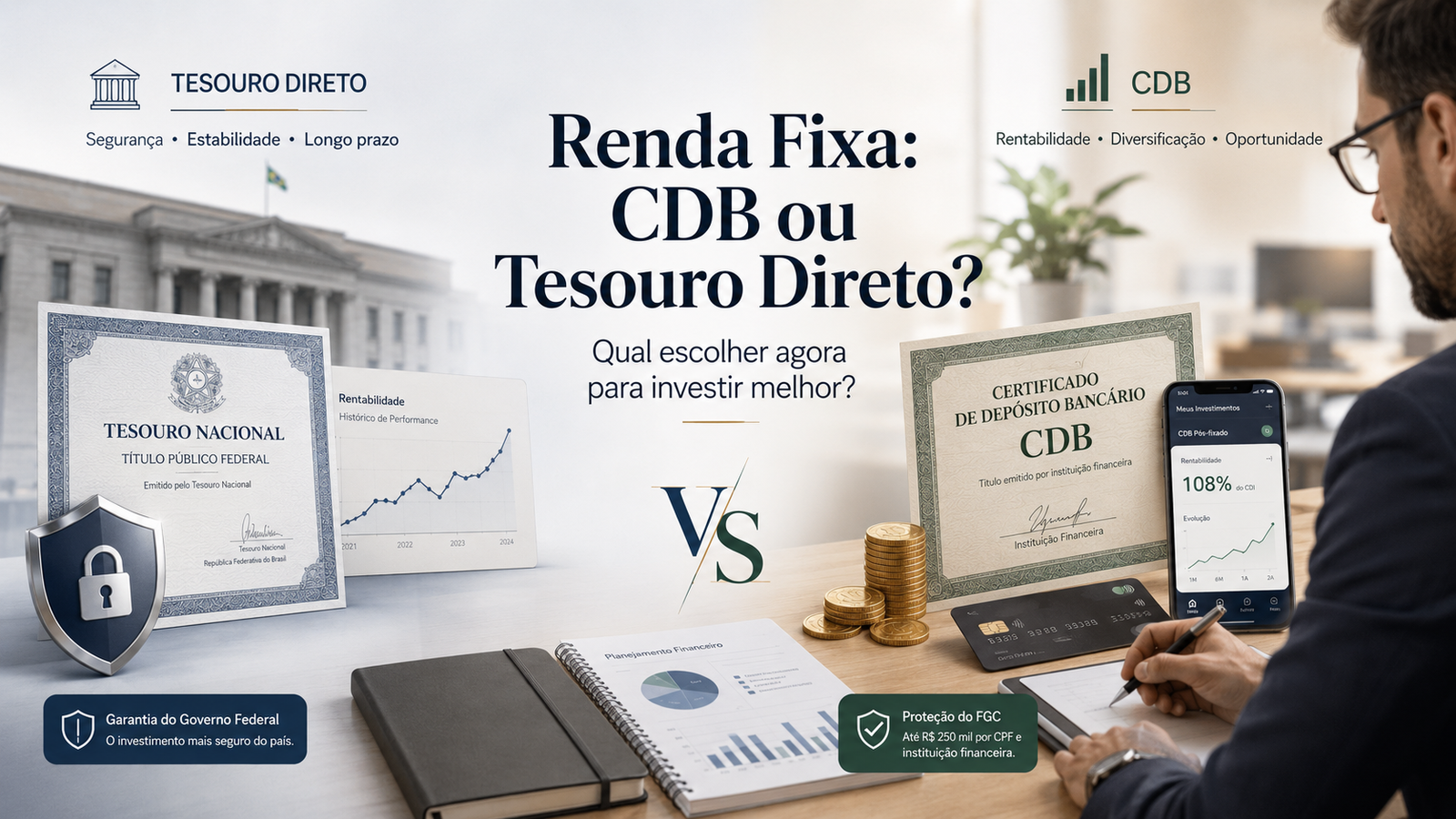 renda fixa CDB ou tesouro direto 3