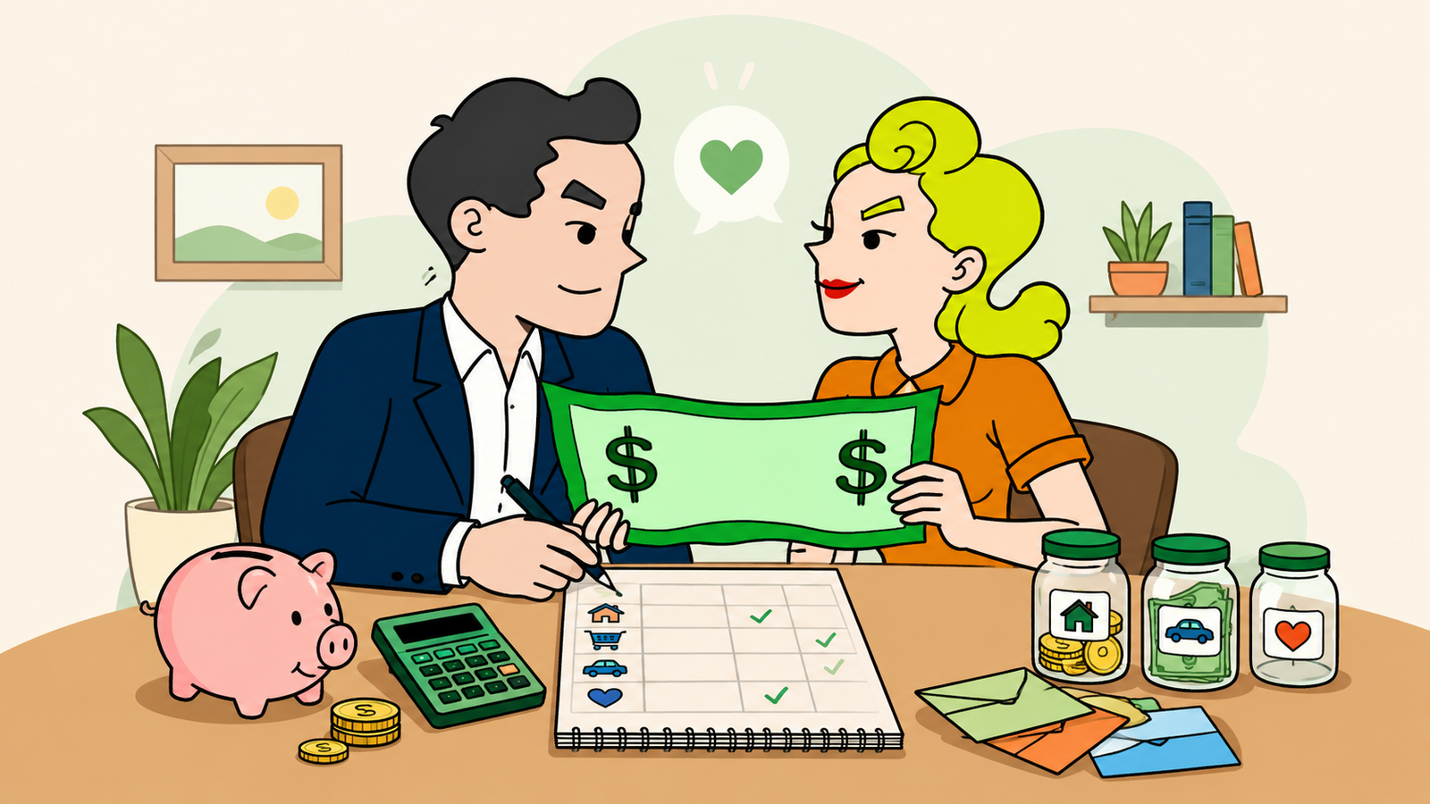 Imagem ilustrando finanças a dois para o Mente de Milionário
