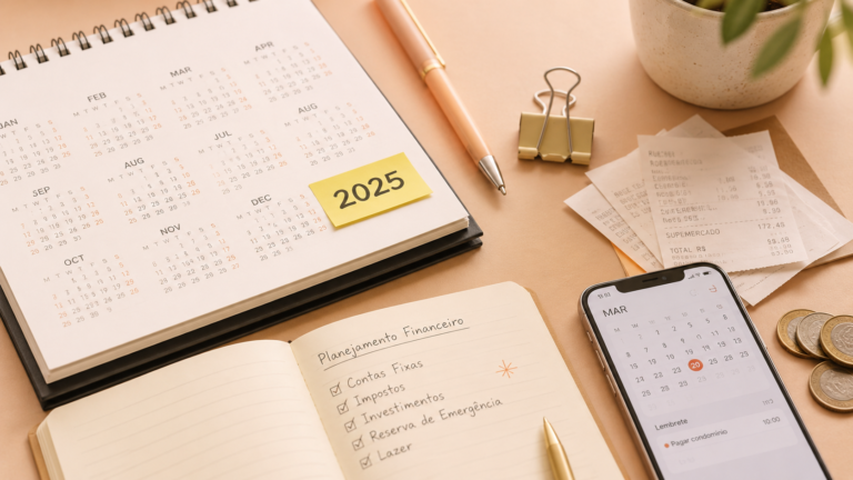 Calendário Financeiro Anual: Como Organizar as Contas do Ano Inteiro
